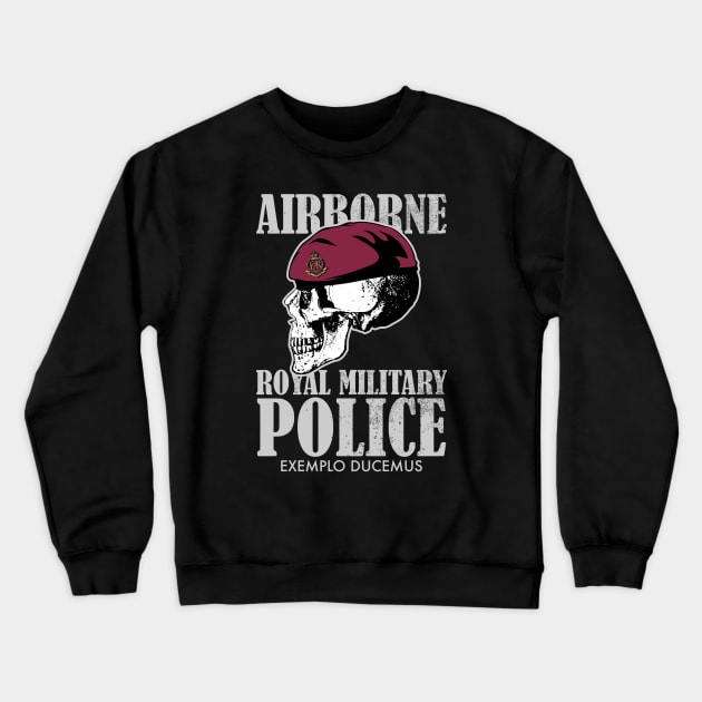 Royal Military Police - Airborne (distressed) Crewneck Sweatshirt by TCP